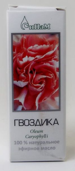 Изображение товара Эфирное масло гвоздика, 10 мл (коробка) Эфирное масло гвоздика, 10 мл (коробка) фотография
