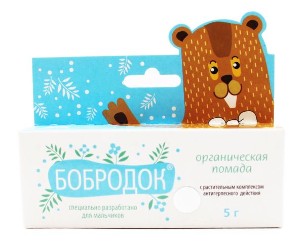 Изображение товара Бобродок помада липосомальная гигиеническая для мальчиков Сашера-Мед 5г Бобродок помада липосомальная гигиеническая для мальчиков Сашера-Мед 5г фотография