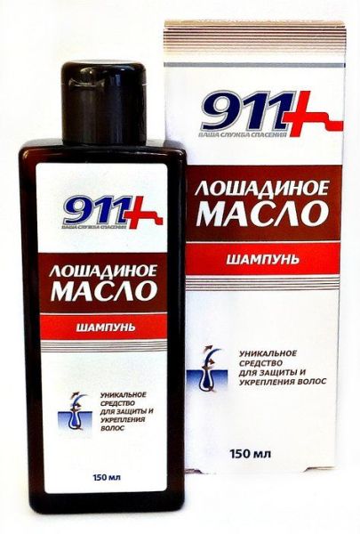 Изображение товара 911 Лошадиное Масло шампунь для всех типов волос 150мл 911 Лошадиное Масло шампунь для всех типов волос 150мл фотография