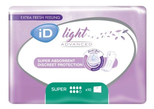 Изображение товара Прокладки урологические АйДи Light Advanced Super №10 Прокладки урологические АйДи Light Advanced Super №10 фотография