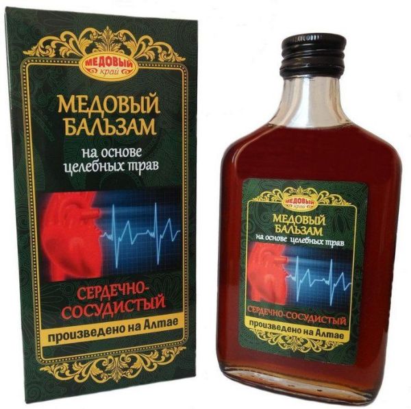 Изображение товара Бальзам Медовый сердечно-сосудистый Медовый Край 250мл Бальзам Медовый сердечно-сосудистый Медовый Край 250мл фотография